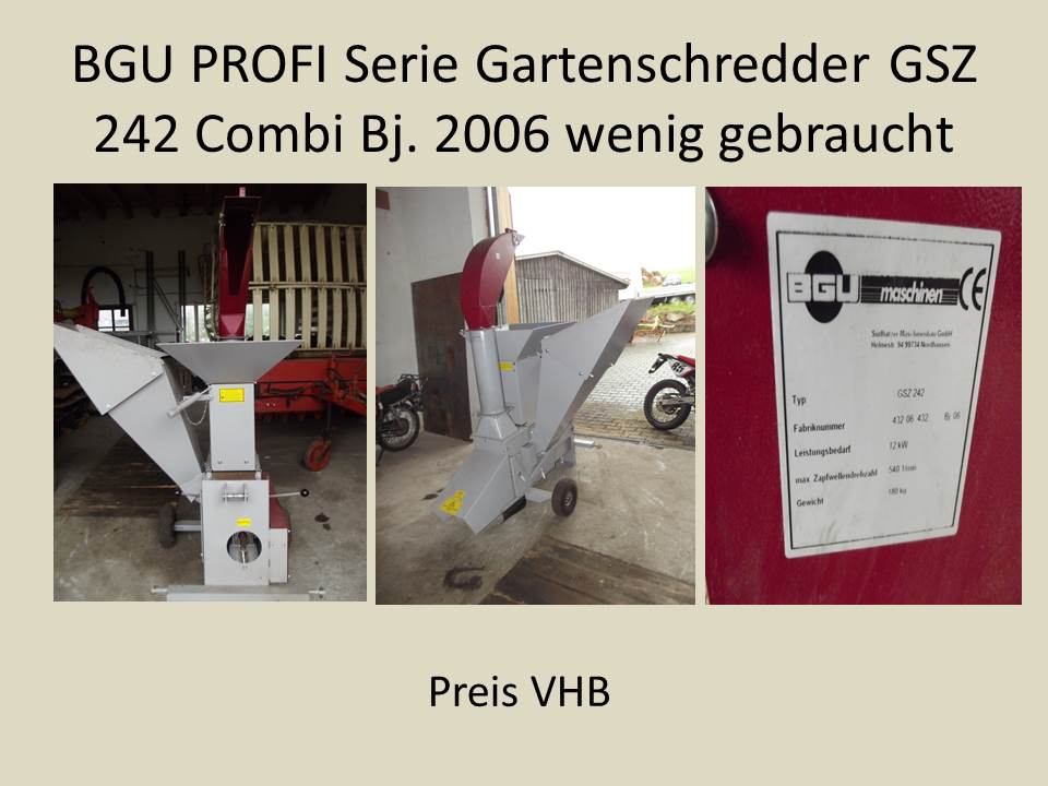 BGU Gartenschreddder