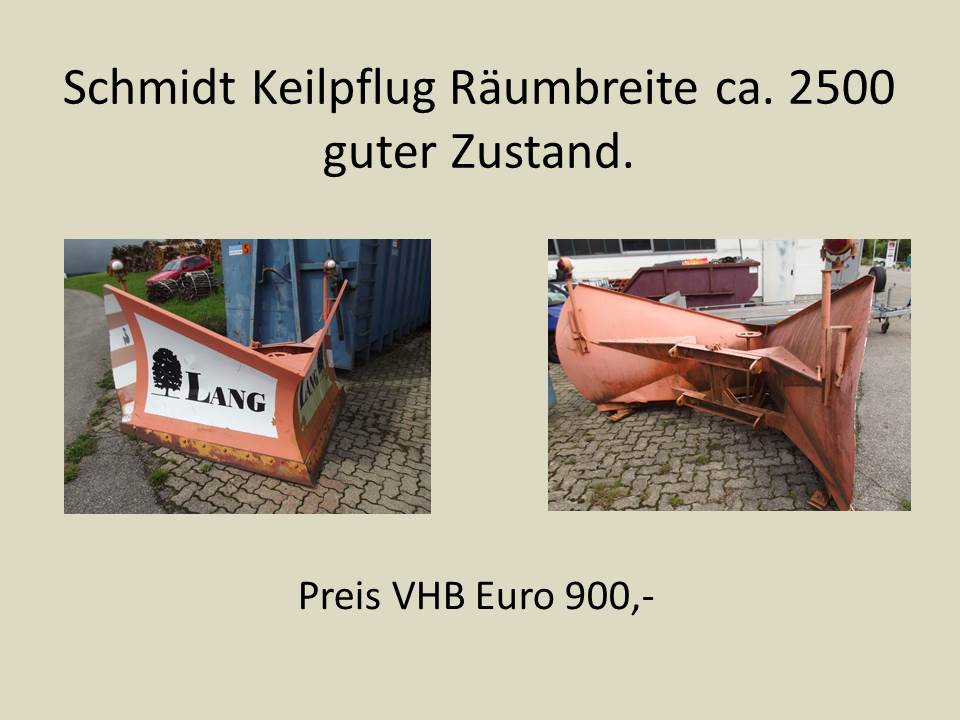Keil Schneepflug